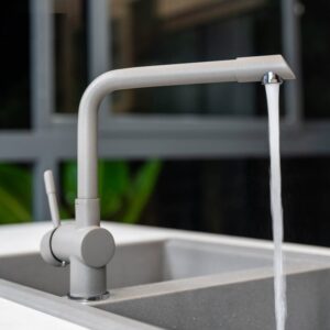 VÒI RỬA BÁT KONOX FELIX GREY - Voi rua bat Felix Grey