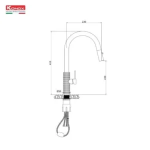 VÒI RỬA BÁT DÂY RÚT KONOX VENICE GOLD - ban ve voi rua bat day rut venice 500x500 1 d2bf3fbf99c741d09d869cb93f959bb6 grande