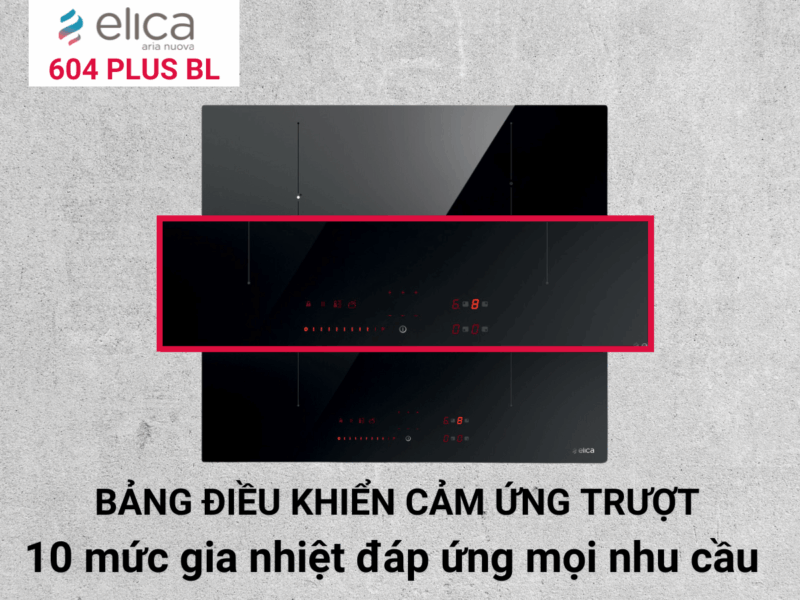 BẾP TỪ ELICA 4 VÙNG NẤU PRIMIS 604 PLUS BL - bep tu elica ratio 604 plus bl 3