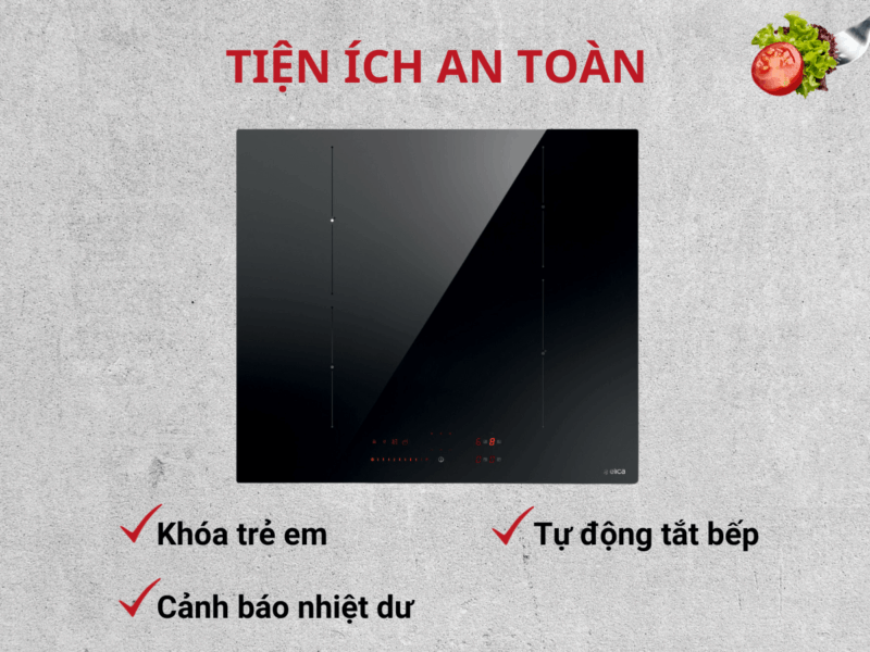 BẾP TỪ 4 VÙNG NẤU ELICA RATIO 604 BL
