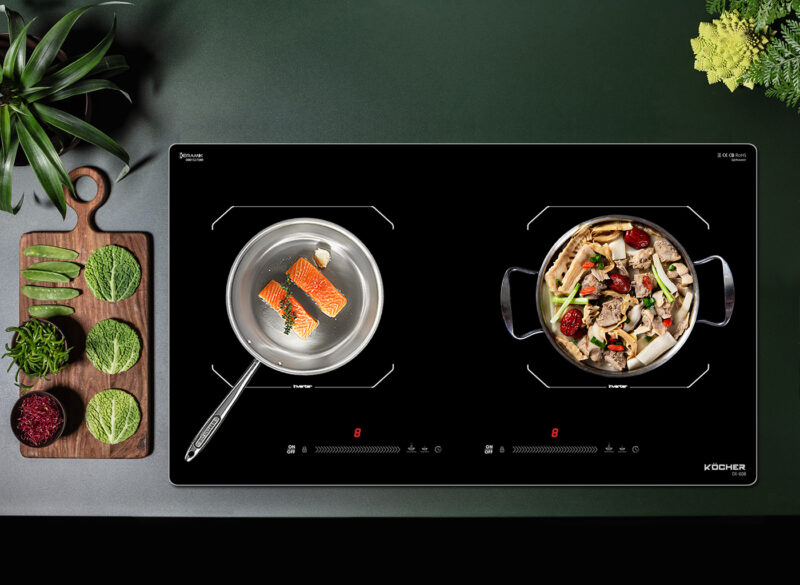 BẾP TỪ 2 VÙNG NẤU KOCHER DI-608