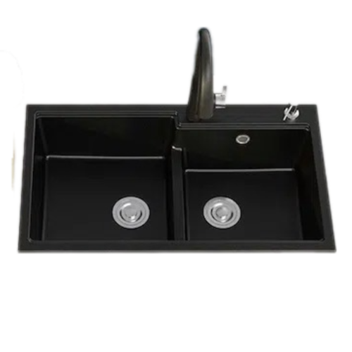 CHẬU RỬA CHÉN ĐÁ NHÂN TẠO 2 HỘC CREAVE G-T8650G