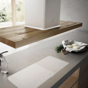 MÁY HÚT MÙI ĐẢO BẾP ELICA BIO ISLAND WH/A/120X53 ROVERE - elica napa otocna bio