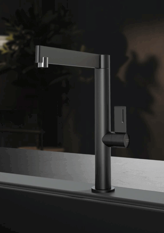 VÒI RỬA ELICA SPIRIT NANOSTONE N6 DEEP BLACK - f