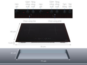 BẾP ĐIỆN 2 VÙNG NẤU HAFELE HC-IS772EA (535.02.222) - hafele hc is772ea note 1