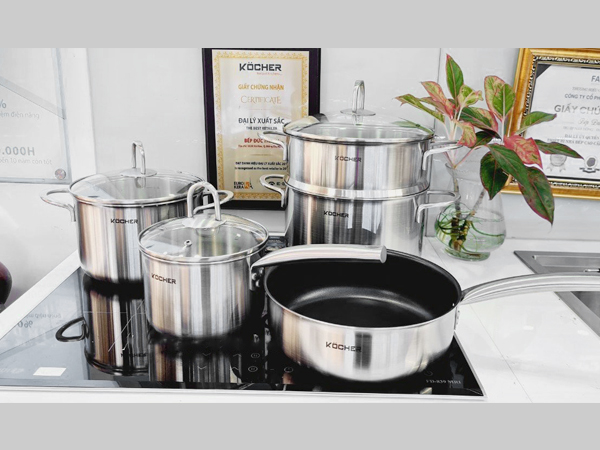 BỘ NỒI KOCHER MUNICH - hinh anh san pham bo noi tu kocher munich
