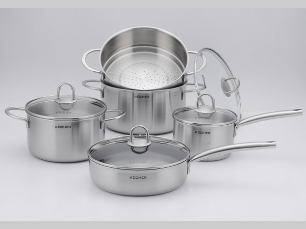 BỘ NỒI KOCHER MUNICH - hinh anh thuc te bo noi tu kocher munich 1