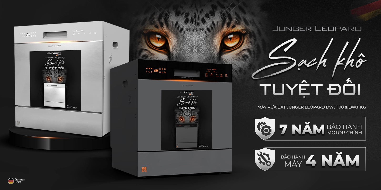 Bí quyết chọn MÁY RỬA BÁT JUNGER LEOPARD DWJ-103 phù hợp với ngân sách của bạn