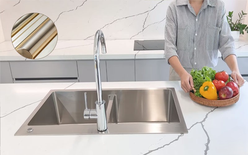 VÒI RỬA BÁT NÓNG LẠNH KONOX RIO - konox rio chatlieu