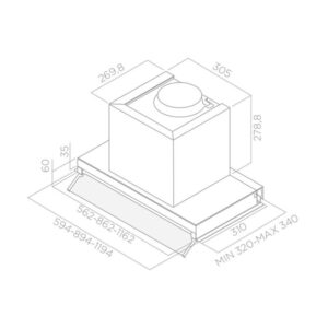 MÁY HÚT MÙI ÂM TỦ ELICA BOX IN PLUS IXGL/A/120 - may hut mui am tu elica box in plus ixgla90 prf0097796 2 1