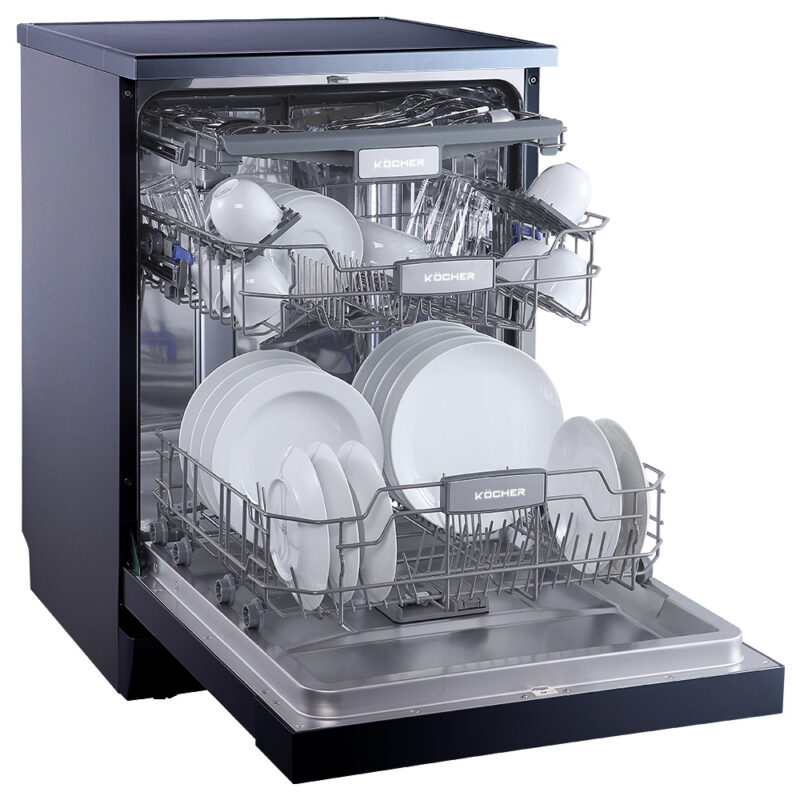 MÁY RỬA BÁT KOCHER KDEU-8835BL SERIES 6 - may rua bat kocher kdeu 8835 black 6