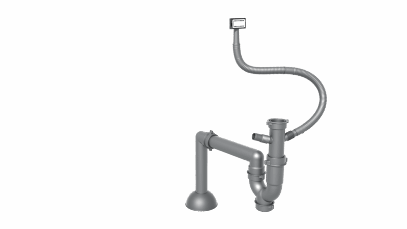 CHẬU RỬA BÁT KONOX TOPMOUNT SINK UNICO 5450 - ong nuoc 2 1024x576 1