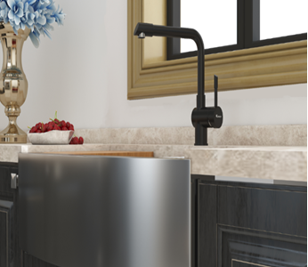 VÒI RỬA BÁT KONOX FELIX BLACK -