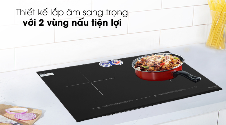 BẾP TỪ 2 VÙNG NẤU KOCHER DI-616 SE