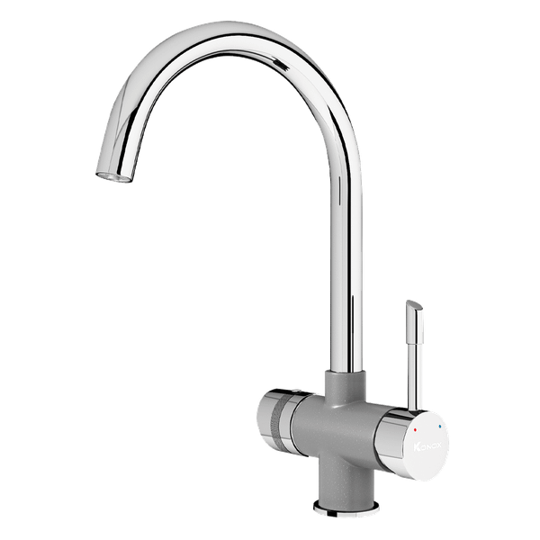 VÒI RỬA BÁT BA ĐƯỜNG NƯỚC KONOX TRIM-WATER GREY