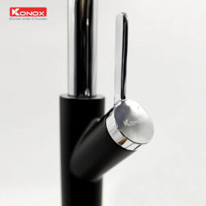 VÒI RỬA BÁT KONOX MODO BLACK - voi rua bat Modo Black kitchen faucet 3