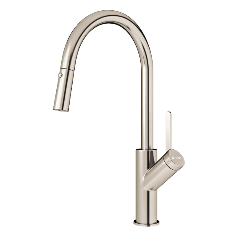 VÒI RỬA BÁT DÂY RÚT KONOX PONTE NICKEL