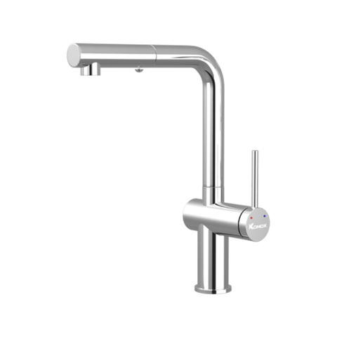 VÒI RỬA BÁT DÂY RÚT KONOX STREAM CHROME