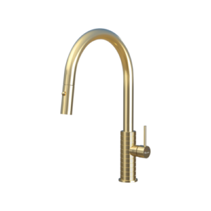 VÒI RỬA BÁT DÂY RÚT KONOX VENICE GOLD