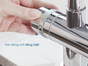 VÒI RỬA BÁT BA ĐƯỜNG NƯỚC KONOX TRIM-WATER GREY - voi rua bat konox trim water 3