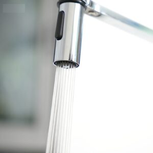 VÒI RỬA BÁT THÂN MỀM KONOX TEMA NICKEL - voi rua bat than mem nong lanh Konox Tema Chrome 6