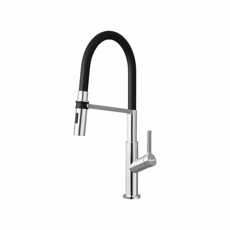 VÒI RỬA BÁT THÂN MỀM KONOX TEMA CHROME - voi rua bat than mem tema chrome1