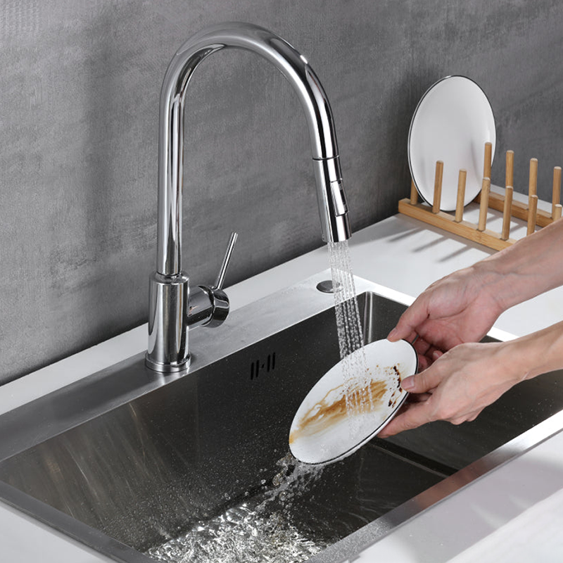 VÒI RỬA BÁT HAFELE CẢM ỨNG 570.58.631 - voi rua chen inox cam ung hafele 570 58 631 2