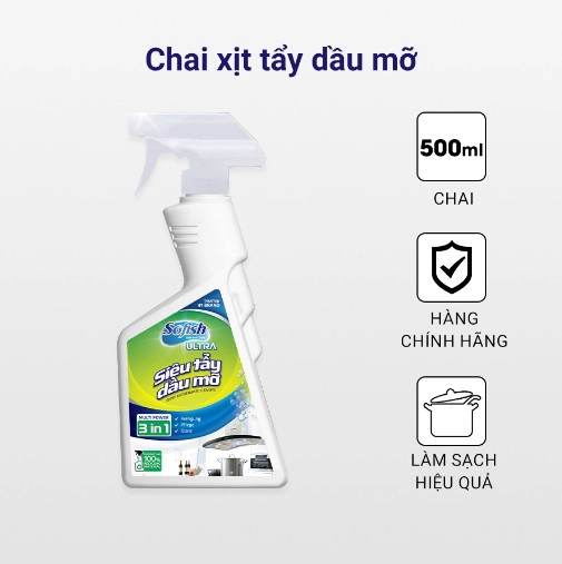 CHAI SIÊU TẨY DẦU MỠ KOCHER SOFISH ULTRA - z4838575340660 a23e720813ceb82b59cc1fcfd9045506