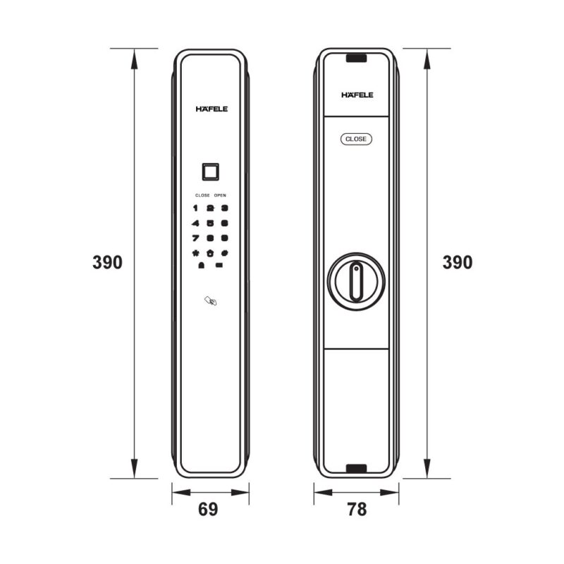 KHÓA ĐIỆN TỬ PP9000 HAFELE 912.05.691 - 1635919531 anh2 khoa dien tu hafele 912 05 691