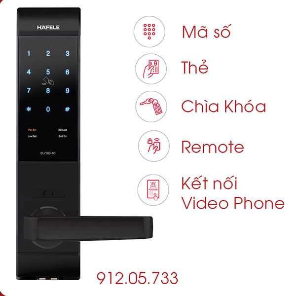 KHÓA ĐIỆN TỬ THÂN LỚN EL7500-TC HAFELE 912.05.733 - 1646817541 khoa dien tu hafele el7500 tc 912.05.733 a