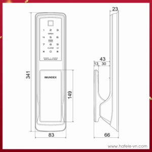 KHÓA ĐIỆN TỬ IMUNDEX 613.92.323 - 1678328027 anh2 khoa dien tu hafele 613 92 323