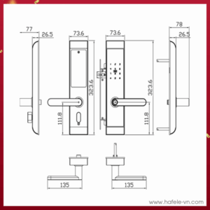 KHÓA ĐIỆN TỬ IMUNDEX 713.99.230 - 1678456342 anh2 khoa dien tu hafele 713 99 230