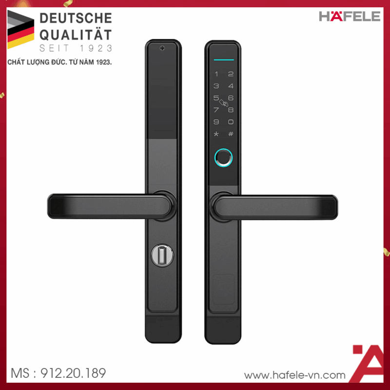 KHÓA ĐIỆN TỬ DL6600-SL HAFELE 912.20.189