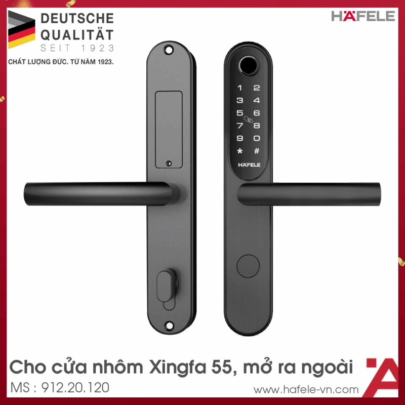 KHÓA ĐIỆN TỬ EL6500-TCS HAFELE 912.20.120