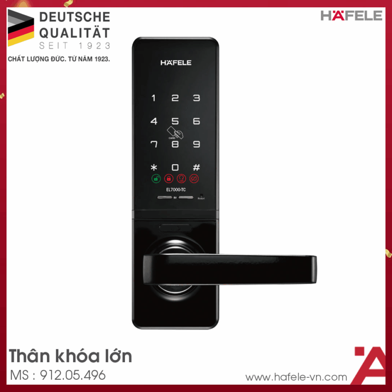 KHÓA ĐIỆN TỬ EL7000-TC HAFELE 912.05.496