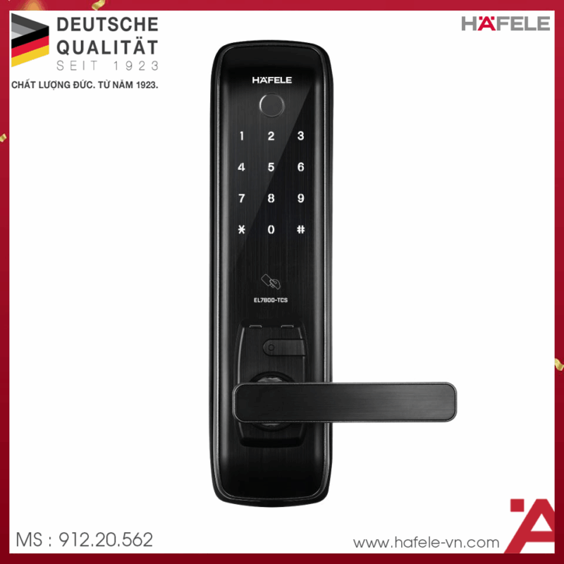 KHÓA ĐIỆN TỬ EL7800-TCS HAFELE 912.20.562