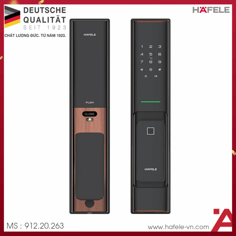 KHÓA ĐIỆN TỬ PP8100 HAFELE 912.20.263