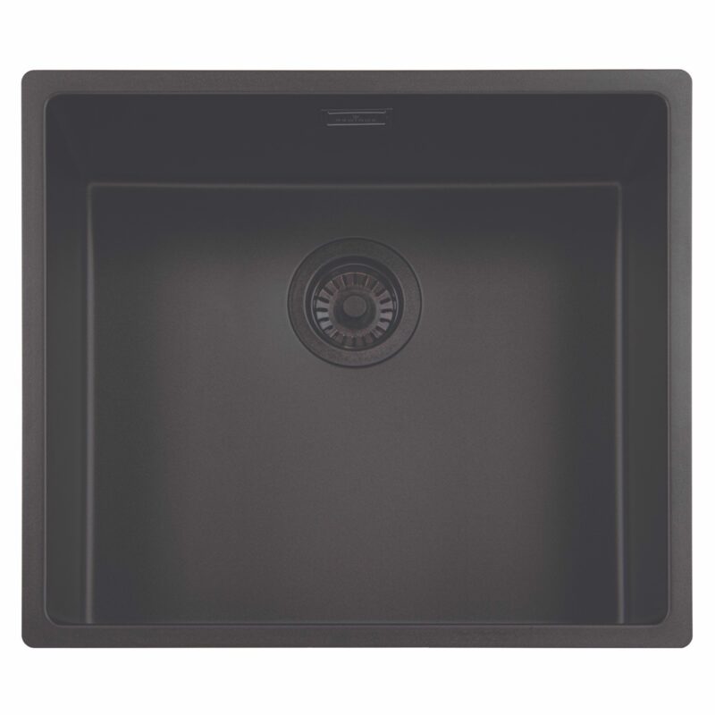 CHẬU RỬA BÁT INOX 1 HỐ REGINOX NEW YORK 50 40 MẠ ĐEN HMH.R34262