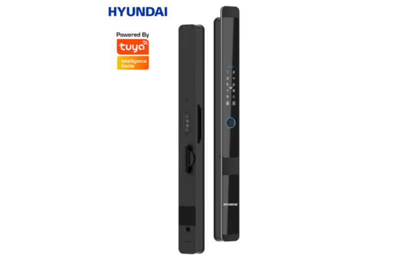 KHÓA CỬA GỖ HYUNDAI HY-SLS005 MÀU ĐEN