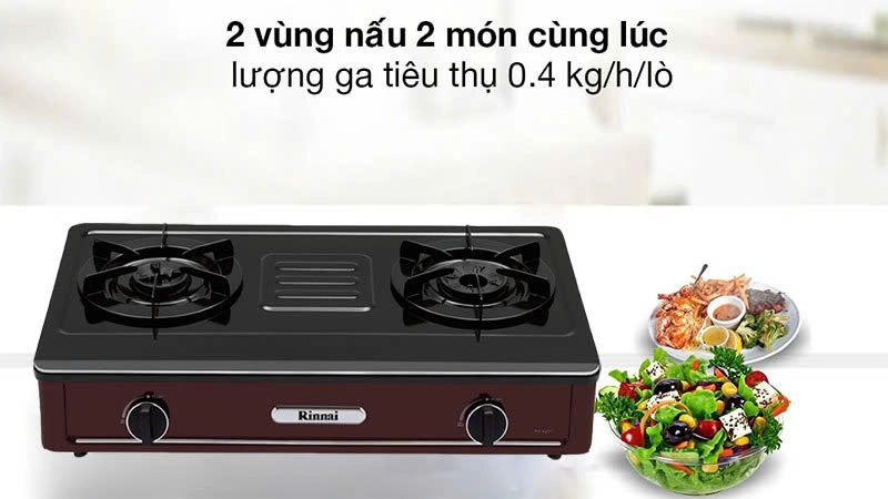 BẾP GA ĐỂ BÀN RINNAI RV-A271R(EB)
