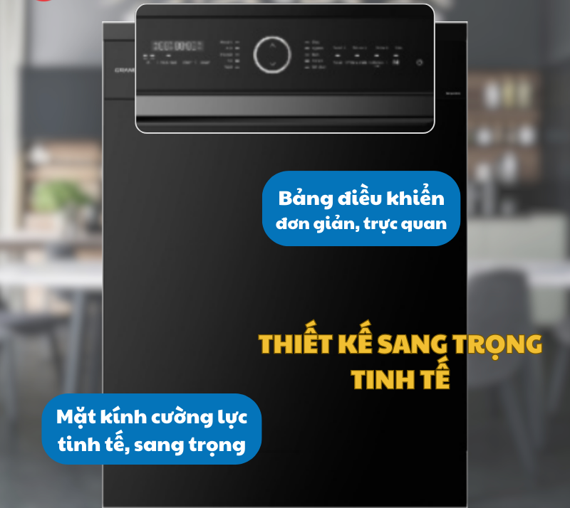 MÁY RỬA BÁT GRANDX SMS8GX89B SERIES 8