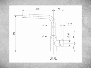 VÒI RỬA BÁT REGINOX SOMO INOX XƯỚC HMH.R34569 - 34