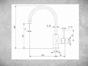 VÒI RỬA BÁT REGINOX SPRING INOX XƯỚC HMH.R31780 - 39