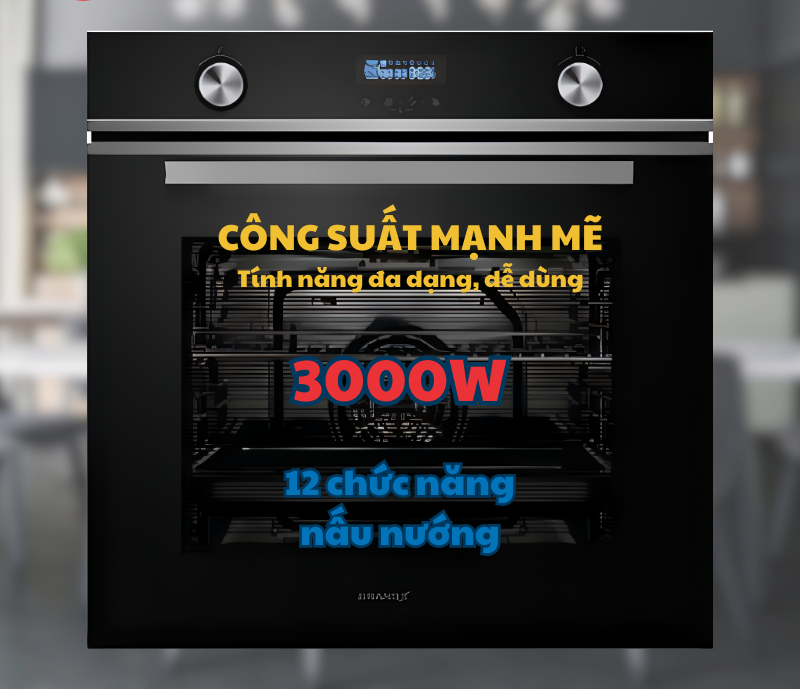LÒ NƯỚNG ÂM TỦ GRANDX GX75V9