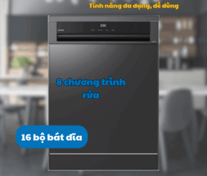 MÁY RỬA BÁT GRANDX SMS8GX86G SERIES 8  - 4 SMS8GX86G