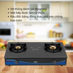 BẾP GA ĐỂ BÀN RINNAI RV-740A(GMC) - 78afb795695a6b66369ab5da4fe58a8a