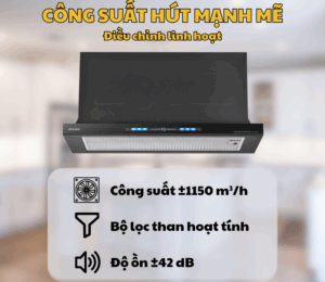 MÁY HÚT MÙI GRANDX GX-H70F75B - H70F75B