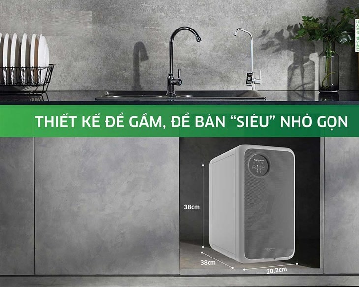 MÁY LỌC NƯỚC ĐỂ GẦM KANGAROO KG100US