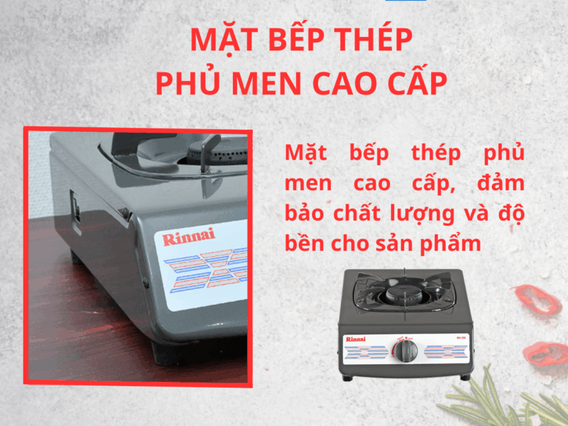 BẾP GA ĐỂ BÀN RINNAI RV-150L - bep gas rinnai rv 150ar 3