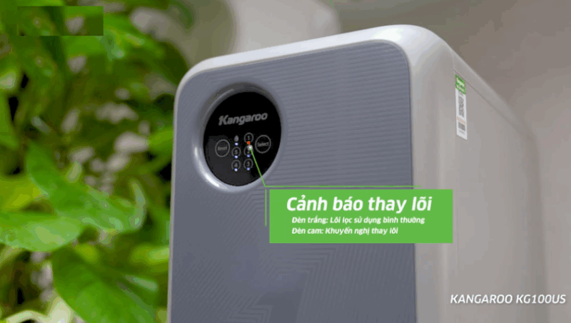 MÁY LỌC NƯỚC ĐỂ GẦM KANGAROO KG100US